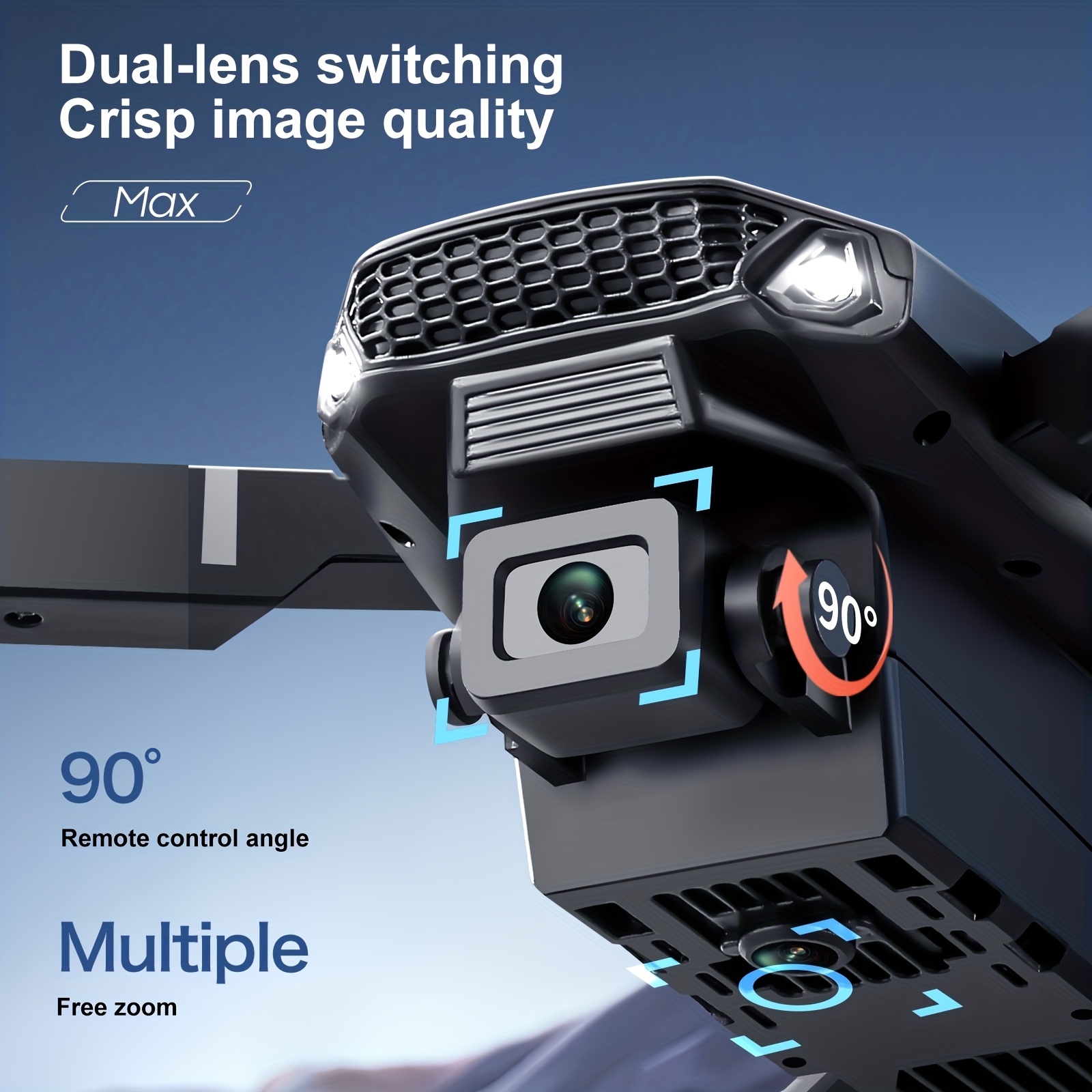 2026 Upgraded E88 PRO MAX Fold - Drone Camera Hd recension och pris